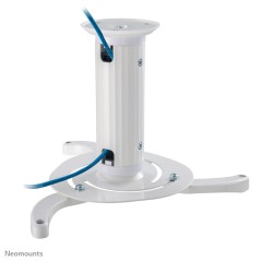 Neomounts BEAMER-C80WHITE Support de plafond pour vidéoprojecteur - h13-20 cm - orientable
