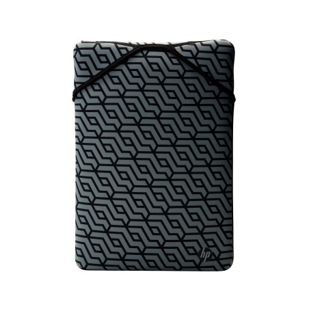 HP Housse de protection réversible noire à motif géométrique 14