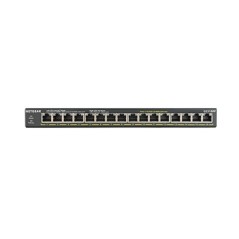 NETGEAR GS316PP Non-géré Gigabit Ethernet (10/100/1000) Connexion Ethernet, supportant l'alimentation via ce port (PoE) Noir