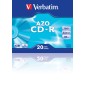 Verbatim CD-R AZO Crystal 700 Mo 52x 20 pièce(s)
