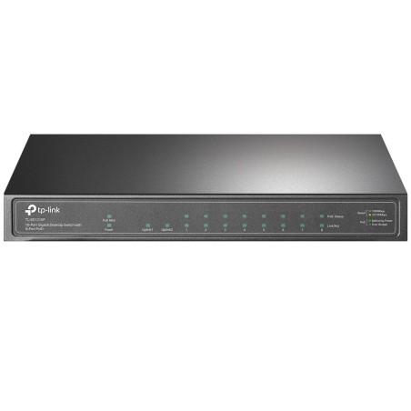 TP-Link TL-SG1210P commutateur réseau Non-géré Gigabit Ethernet (10 100 1000) Connexion Ethernet, supportant l'alimentation via