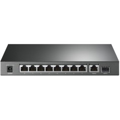 TP-Link TL-SG1210P commutateur réseau Non-géré Gigabit Ethernet (10/100/1000) Connexion Ethernet, supportant l'alimentation via