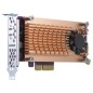 QNAP QM2 carte et adaptateur d'interfaces Interne M.2