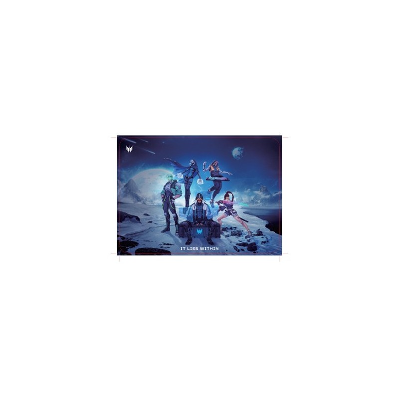 Acer Predator Gaming Mousepad - M size PMP450 Tapis de souris de jeu Multicolore Acer Predator Gaming Mousepad - M size PMP450 Tapis de souris de jeu Multicolore