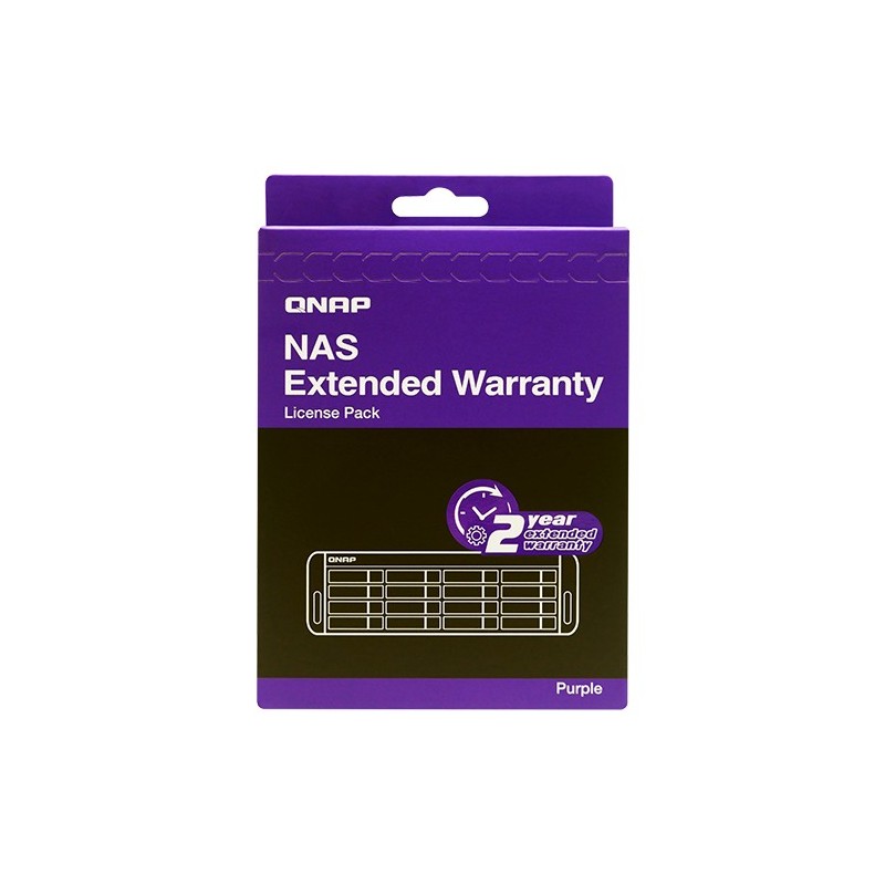 QNAP LIC-NAS-EXTW-PURPLE-2Y extension de garantie et support 2 année(s) QNAP LIC-NAS-EXTW-PURPLE-2Y extension de garantie et support 2 année(s)