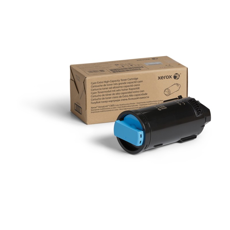 Xerox Cartouche de toner Cyan de Très haute capacité Imprimante couleur multifonctions ® VersaLink® C605 (16800 pages) - Xerox Cartouche de toner Cyan de Très haute capacité Imprimante couleur multifonctions ® VersaLink® C605 (16800 pages) -