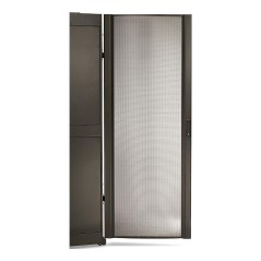 APC Porte incurvée perforée NetShelter SX 42U, 600 mm de largeur, noir
