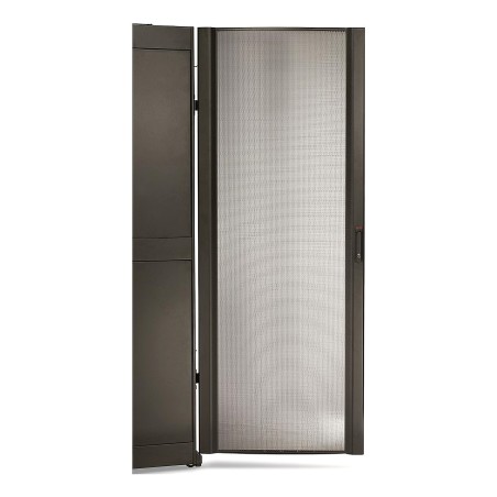 APC Porte incurvée perforée NetShelter SX 42U, 600 mm de largeur, noir