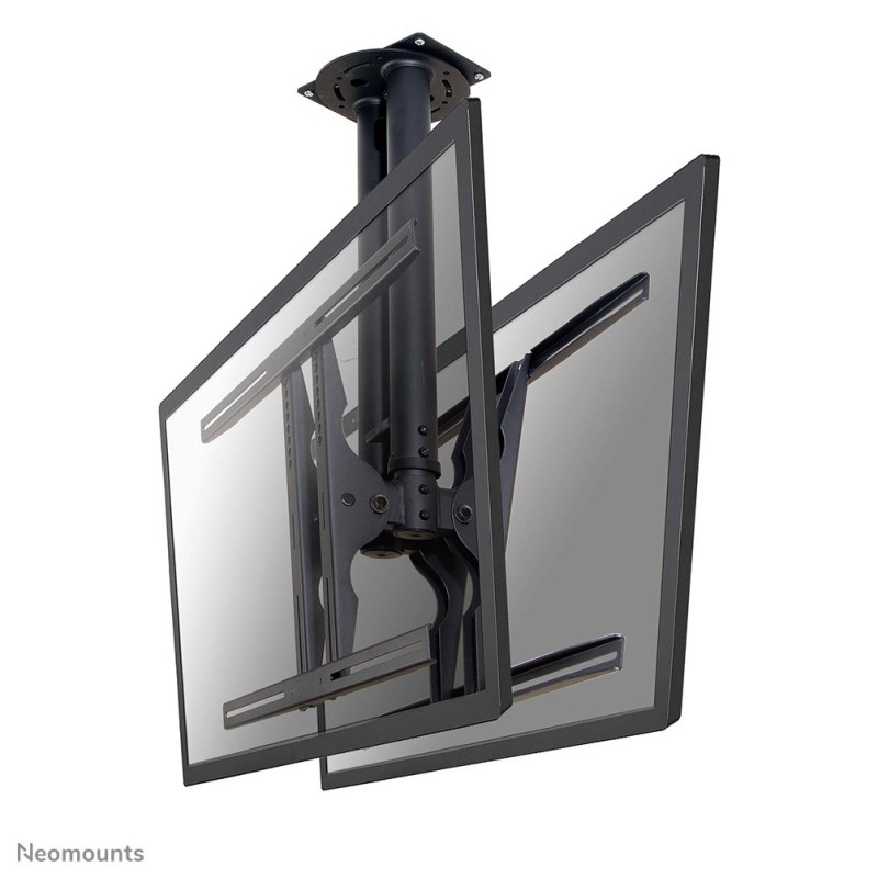 Neomounts PLASMA-C100D Support de plafond pour double écran 37-75" - h67-107 cm Neomounts PLASMA-C100D Support de plafond pour double écran 37-75" - h67-107 cm
