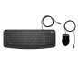 HP Pavilion KEYBOARD AND MOUSE 200 clavier Souris incluse Universel USB Noir HP Pavilion KEYBOARD AND MOUSE 200 clavier Souris incluse Universel USB Noir