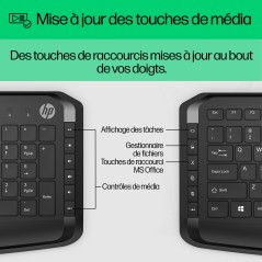 HP Pavilion KEYBOARD AND MOUSE 200 clavier Souris incluse Universel USB Noir