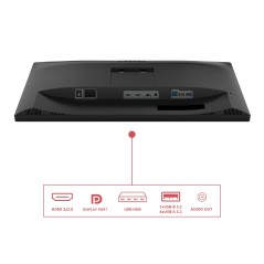 AOC E3 U27E3UF écran plat de PC 68,6 cm (27") 3840 x 2160 pixels 4K Ultra HD LED Noir