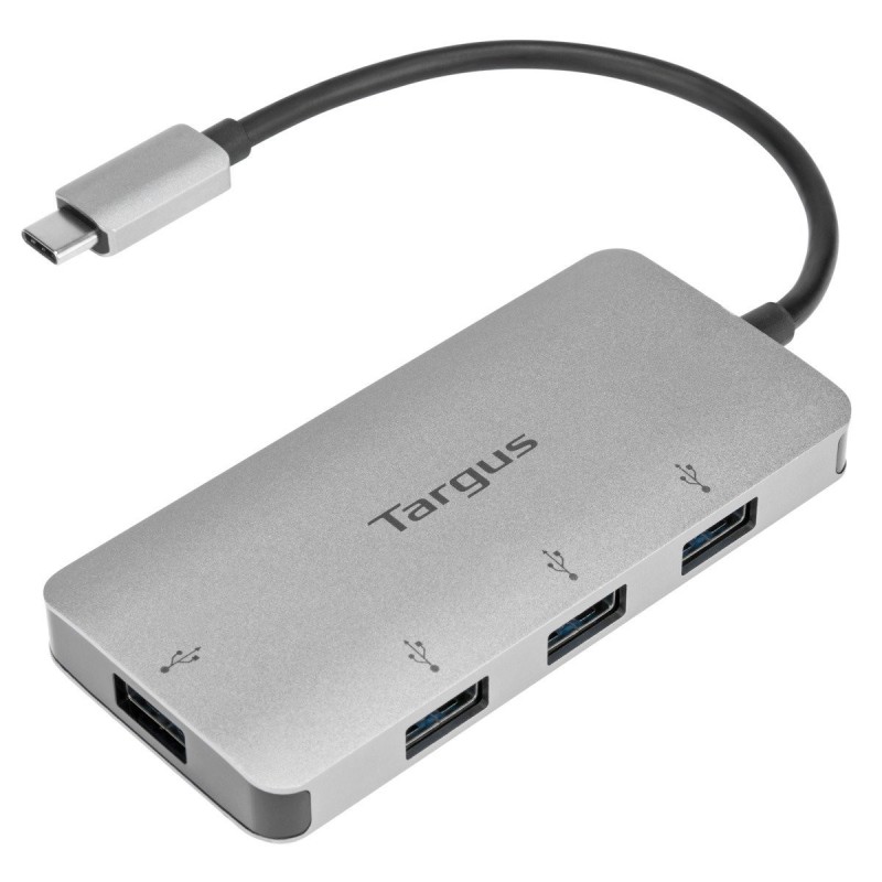Targus ACH226EU hub & concentrateur USB 3.2 Gen 1 (3.1 Gen 1) Type-C 5000 Mbit/s Argent Targus ACH226EU hub & concentrateur USB 3.2 Gen 1 (3.1 Gen 1) Type-C 5000 Mbit/s Argent