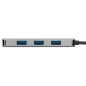 Targus ACH226EU hub & concentrateur USB 3.2 Gen 1 (3.1 Gen 1) Type-C 5000 Mbit/s Argent Targus ACH226EU hub & concentrateur USB 3.2 Gen 1 (3.1 Gen 1) Type-C 5000 Mbit/s Argent