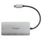 Targus ACH226EU hub & concentrateur USB 3.2 Gen 1 (3.1 Gen 1) Type-C 5000 Mbit/s Argent Targus ACH226EU hub & concentrateur USB 3.2 Gen 1 (3.1 Gen 1) Type-C 5000 Mbit/s Argent