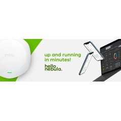 Zyxel NWA1123-ACHD-EU0103F point d'accès réseaux locaux sans fil 1300 Mbit s Blanc Connexion Ethernet, supportant