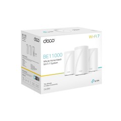 TP-Link BE9300 Tri-bande (2,4 GHz   5 GHz   6 GHz) Wi-Fi 7 (802.11be) Blanc 4 Interne