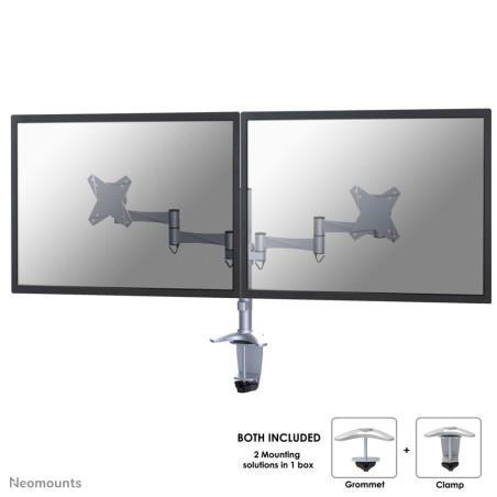 Neomounts FPMA-D1330DSILVER Support d'écran à fixer 10-27"