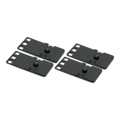 APC NetShelter - Adapter Kit - Converti rack 23P à 19P - 0U - Noir