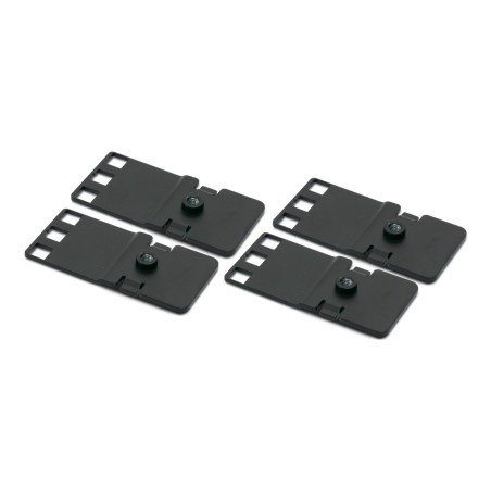 APC NetShelter - Adapter Kit - Converti rack 23P à 19P - 0U - Noir