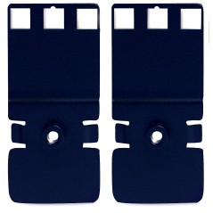 APC NetShelter - Adapter Kit - Converti rack 23P à 19P - 0U - Noir