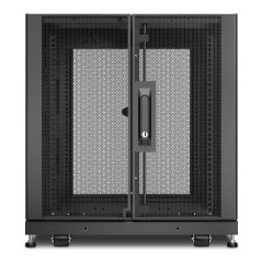 APC NetShelter SX - Rack 19 pouces - Panneaux de 12U - 600x900x658mm - noir