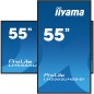 iiyama LH5565UHSB-B1 Écran d'affichage dynamique En forme de kiosk 138,7 cm (54.6") LED Wifi 800 cd/m² 4K Ultra HD Noir Intégré