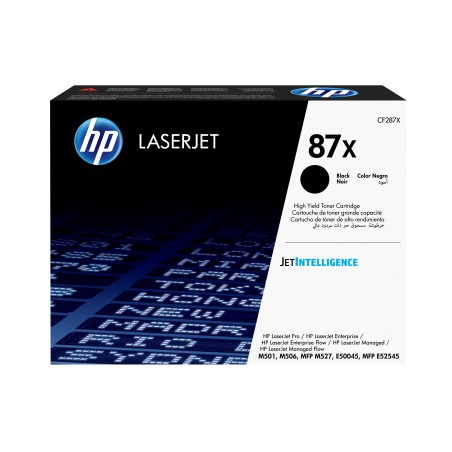 HP 87X toner LaserJet noir grande capacité authentique