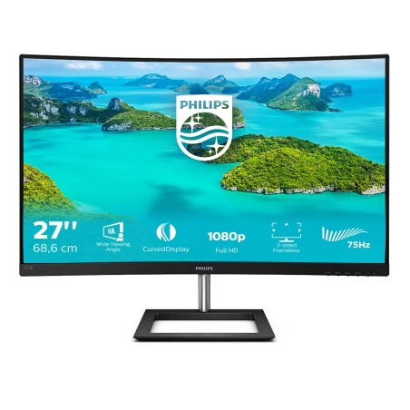 Philips E Line 272E1CA/00 écran plat de PC 68,6 cm (27") 1920 x 1080 pixels Full HD LCD Noir