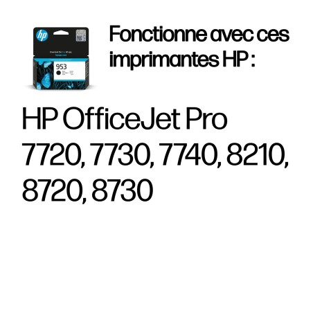 HP 953 Cartouche d’encre noire authentique