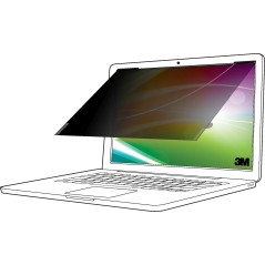 3M Filtre de confidentialité de l'écran lumineux pour ordinateur portable 12.1 po (307 mm), 16 10, BP121W1B