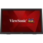 Viewsonic TD2423 écran plat de PC 59,9 cm (23.6") 1920 x 1080 pixels Full HD LED Écran tactile Multi-utilisateur Noir