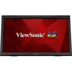 Viewsonic TD2423 écran plat de PC 59,9 cm (23.6") 1920 x 1080 pixels Full HD LED Écran tactile Multi-utilisateur Noir