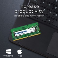 Integral IN4V8GNELSX module de mémoire 8 Go 1 x 8 Go DDR4 260-pin SO-DIMM