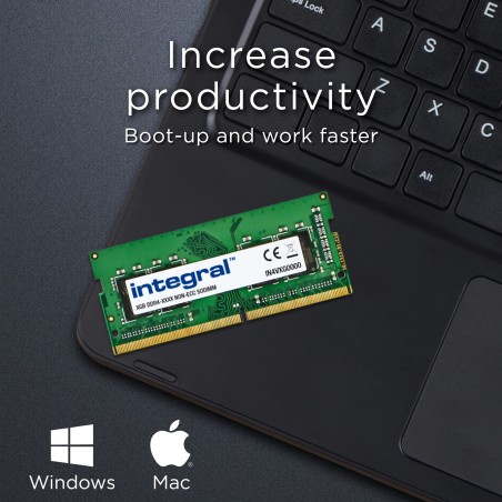 Integral IN4V8GNELSX module de mémoire 8 Go 1 x 8 Go DDR4 260-pin SO-DIMM