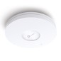 TP-Link Omada EAP660 HD point d'accès réseaux locaux sans fil 2402 Mbit/s Blanc Connexion Ethernet, supportant l'alimentation