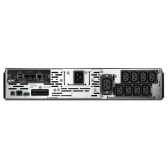 APC Smart-UPS X SMX3000RMHV2UNC - 3000VA, 8x C13 + 1x C19 sortie, USB, runtime extensible, NMC