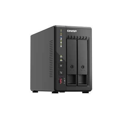 QNAP QVP-21C serveur de stockage Tower Intel® Celeron® J6412 8 Go DDR4 0 To QVR Pro Noir