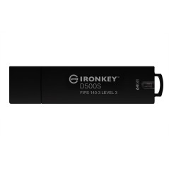 Kingston Technology IronKey 64 Go D500S FIPS 140-3 Lvl 3 AES-256