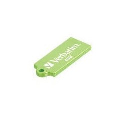Verbatim Micro USB Drive 4GB - Eucalyptus Green lecteur USB flash 4 Go USB Type-A 2.0 Vert
