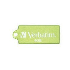 Verbatim Micro USB Drive 4GB - Eucalyptus Green lecteur USB flash 4 Go USB Type-A 2.0 Vert