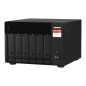 QNAP TS-673A NAS Tower Ryzen Embedded V1500B 8 Go DDR4 0 To QNAP Turbo System Noir