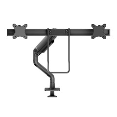 Neomounts DS75S-950BL2 Support d'écran à fixer 17-32" - ressort à gaz - Topfix - arrêt 180°