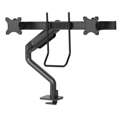 Neomounts DS75S-950BL2 Support d'écran à fixer 17-32" - ressort à gaz - Topfix - arrêt 180°