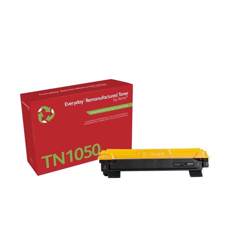 Toner remanufacturé Mono Everyday™ de Xerox compatible avec Brother TN1050, Capacité standard Toner remanufacturé Mono Everyday™ de Xerox compatible avec Brother TN1050, Capacité standard