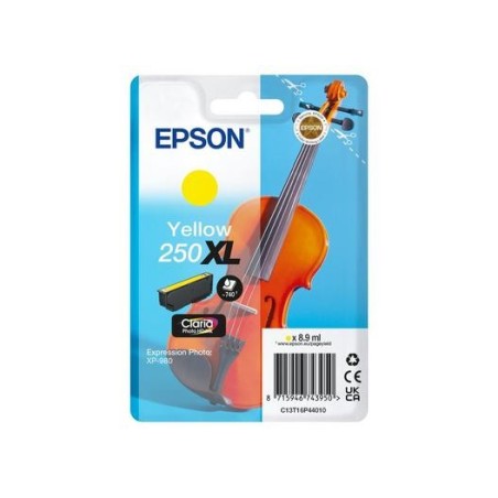 Epson 250XL Violin Claria Photo HD cartouche d'encre 1 pièce(s) Original Rendement élevé (XL) Jaune