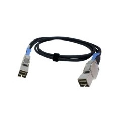 QNAP CAB-PCIE10M-8644-4X câble Serial Attached SCSI (SAS) 1 m Noir