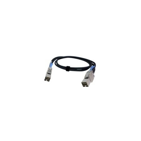 QNAP CAB-PCIE10M-8644-4X câble Serial Attached SCSI (SAS) 1 m Noir