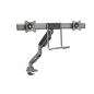 Kensington Bras double écran SmartFit avec traverse et poignée Kensington Bras double écran SmartFit avec traverse et poignée