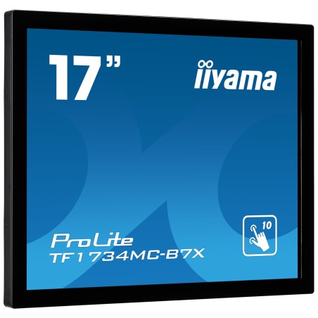 iiyama TF1734MC-B7X écran plat de PC 43,2 cm (17") 1280 x 1024 pixels SXGA LED Écran tactile Noir